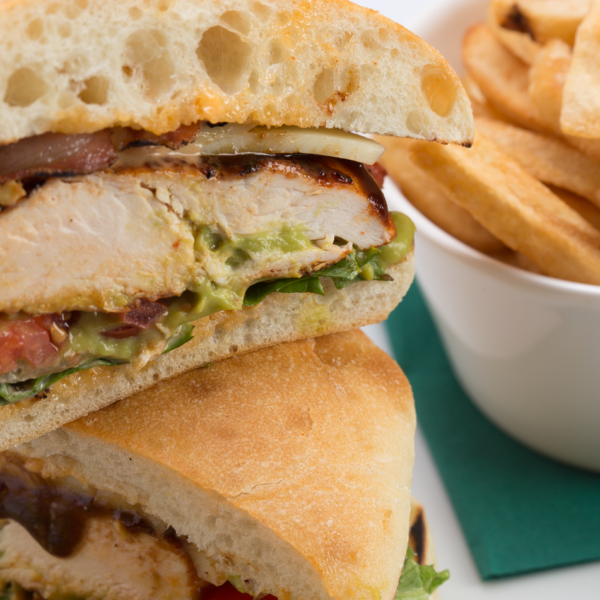 CHICKEN AVOCADO CLUB