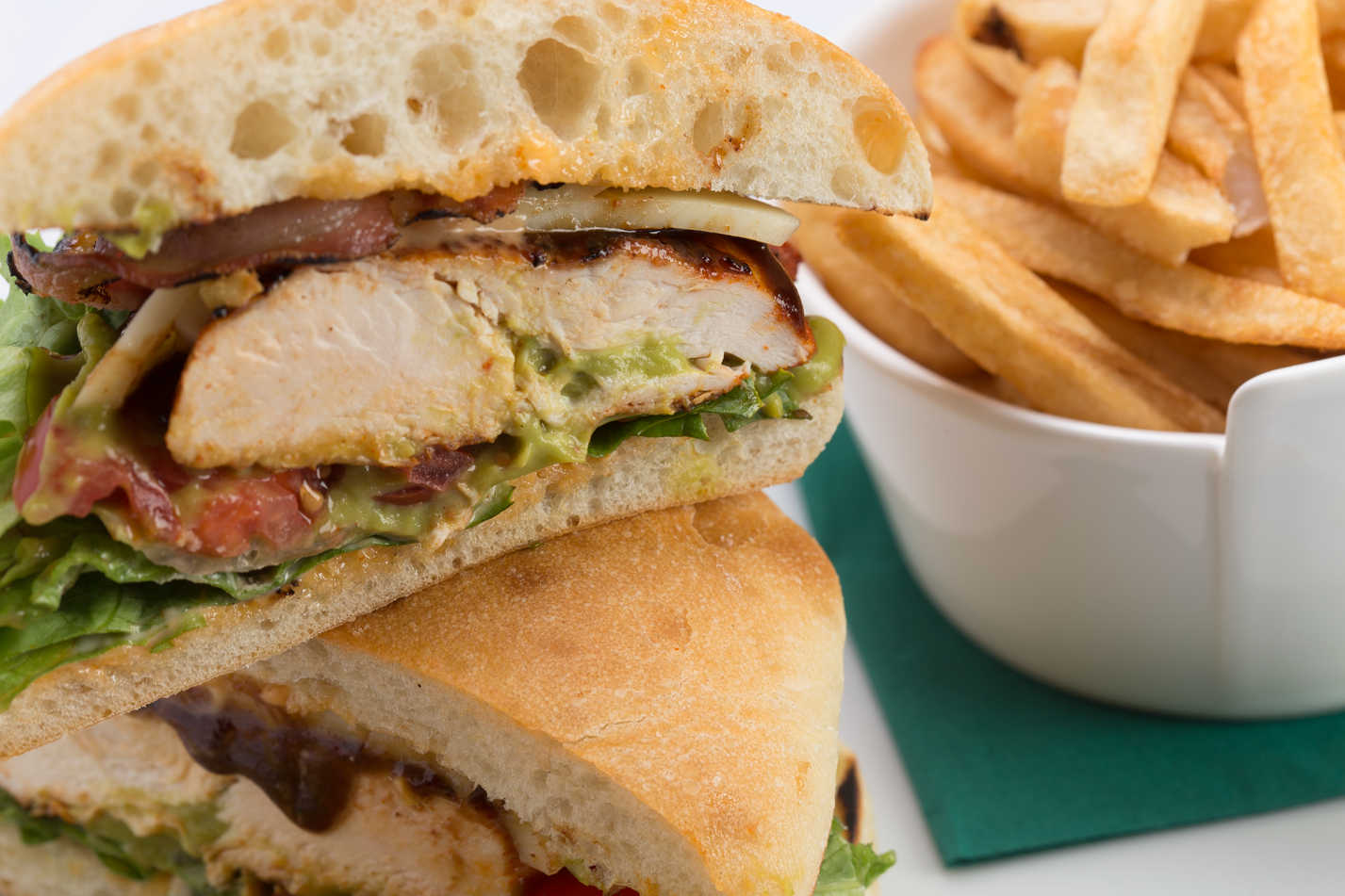 CHICKEN AVOCADO CLUB