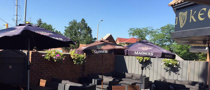 Keenans Brampton Location Patio